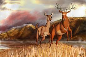 Fire Bringer Animal Drawings Anime Animals Art
