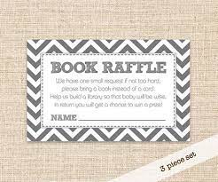 Grey Chevron Book Raffle Ticket For A Baby Shower By Konadesigns Baby Shower Baby Shower Book Girl Baby Shower Decorations
