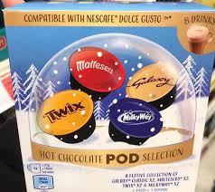 Кофе в капсулах nescafe dolce gusto latte macchiato caramel 8 порций (16 капс.) Hot Chocolate Pod Selection Twix Maltesers Galaxy Milky Way Hot Chocolate Maltesers Twix