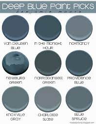 Paired with almost any color, from scarlet to amethyst to sapphire, gray paint colors provide balance. Deep Blue Paint Picks Deep Blue Paint Paint Colors For Home Blue Paint Colors