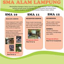 Inovasi pembelajaran ipa di sekolah dasar. Kurikulum Sal Sekolah Alam Lampung