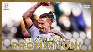 Free delivery on all uk orders over £99 | free returns. The Wait Is Over Leeds United Are Promoted To The Premier League Marching On Together Youtube