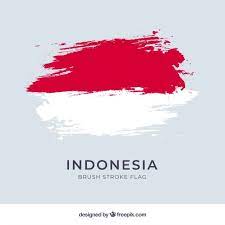 Premium Vector Watercolor Flag Of Indonesia Flag Art Indonesia Flag Vector Free