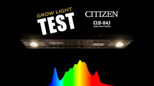 Maybe you would like to learn more about one of these? Grow Light Test Citizen Clu 04j 180w Youtube