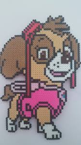 La course d'obstacles la plus difficile. Udibile Cumulo Di Rifiuti Ispirazione Skye Paw Patrol Hama Beads Natura Selvaggia Metano Politico