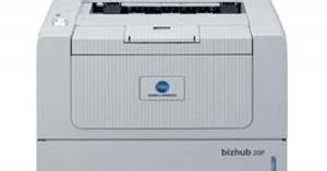 The first thing that you need to do is going to the control panel screen. Konica Minolta Bizhub 20p Drivers Windows 7