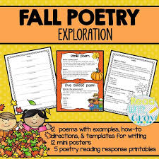 Fall Poetry Poetry Reading Response Types Of Poems Language Poetry