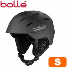 Bolle Volley Snowboarding Helmet Helmet Small Size 53 55cm Ski Snowboarding Ski Snowboard Mat Black Adult Snow Helmet Man And Woman Combined Use