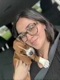 Welcoming new basset hound Freddie Mae home