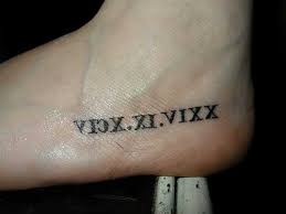 Los peores números para tatuarse. 69 Imagens De Tattoos De Numeros Romanos Lindas