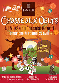 Paques Au Musee Du Chocolat Bovetti Terrasson Lavilledieu 24120 Visites Et Circuits