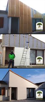 Ite A Puilboreau Exterieur Bardage Facade Maison Bardage