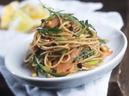 Vollkornnudeln Mit Lachs Und Rucola Rezept Vollkornnudeln Rezepte Vollkorn