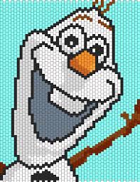 Olaf From Frozen Home Patterns Characters Olaf From Frozen Crochet Graphagan Pattern Ponto Cruz Infantil Ponto Cruz Desenhos Ponto Cruz
