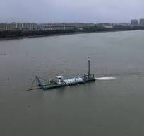 8 Tête de tarière en pouce, bateau de dragage de sable, drague à aspiration pour le dragage de sable