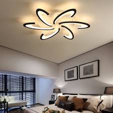 With a sleek and minimal appearance, the slice led ceiling light is versatile in both style and design. Modern Led Ceiling Light For Living Dining Room Bedroom Lustres Led Chandelier Walmart Canada