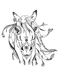 Mandala cheval mandalas sur le thème des animaux 100. Imprimer Coloriage Cheval A Imprimer Gratuit Pics Naasongsdownload