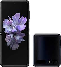Amazon Com Samsung Galaxy Z Flip Factory Unlocked Cell Phone Us Version Single Sim 256gb Of Storage Folding Glass Technology Long Lasting Battery Mirror Black