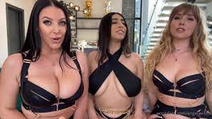 Angela White, Lena Paula and Violet Myers JOI