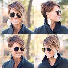 Asymmetrical Short Pixie Hairstyle Images Short Hair Styles Short Hair Long Fringe Great Hair