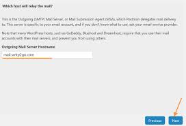 Sending an email within godaddy hosting using an outside email address. Post Smtp Wordpress Plugin Smtp2go