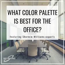 Which Color Palette Is Best For The Office 360 Painting Office Color Palette Office Color Schemes Office Paint Colors