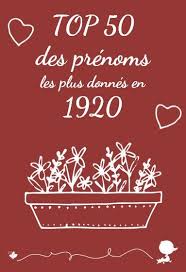 Découvrez tout de suite la popularité et la carte de france de ce prénom. Le Top 50 Des Prenoms De 1920 Baby Note Prenom Prenom Bebe Fille Prenom Commencant Par M