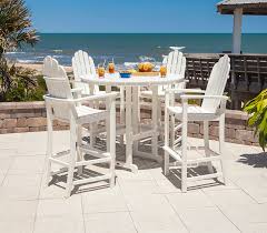 Enhance your alfresco dining experience with a polywood® outdoor dining table set. Get The Height Right For Outdoor Stools Trex Outdoor Furniture