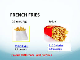 This option will ensure that the nutrition facts shown are 100% accurate for your specific amount of wendy's, french fries. Obesity And Calories Ppt Download