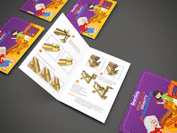 Instruction Manual For An Educational Game On Behance Educational Games Education Manual