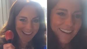 Moment Princess Kate shakes her maracas at parenting group for dads