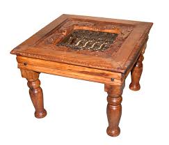 Most of my projects require at least one custom made product. Wooden Handmade Coffee Table Jali Work Fakih