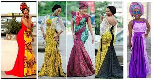 Image result for ankara and lace designs