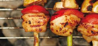 Brochettes De Poulet Sauce Hoisin Recipe Igname Taro Chicken Skewers Hoisin Sauce Grilled Chicken Skewers