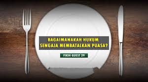 Delapan hal di atas adalah perkara yang dapat membatalkan puasa. Boleh Ke Batalkan Puasa Ganti Wajib Dengan Sengaja Ramai Orang Yang Tersilap Faham Kartel Dakwah