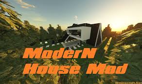 Minecraft maps / 3d art. Modern House Mod 1 16 5 Wminecraft Net