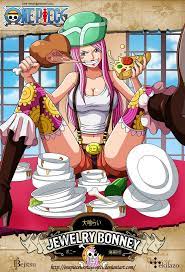 One Piece - Jewelry Bonney | One piece drawing, One piece, One piece manga