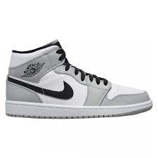 The air jordan collection curates only authentic sneakers. Nike Air Jordan 1 Mid Light Smoke Grey Mypapuc