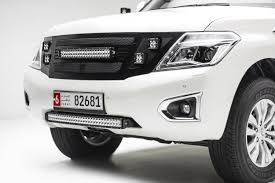 2010 2017 Nissan Patrol Y62 Front Bumper Center Led Bracket To Mount 30 Inch Led Light Bar Pn Z327871