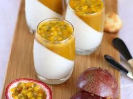 Panna Cotta Mangue Passion Recettes Recette Panna Cotta Mangue Coulis De Mangue Recettes De Cuisine