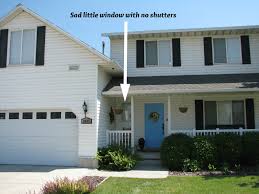 So, for the sake of explaining the more difficult method i'll cover the diy shutters can be a good way to dress up any house and add value in terms of curb appeal. My So Called Diy Blog Diy Shutters On Vinyl Siding