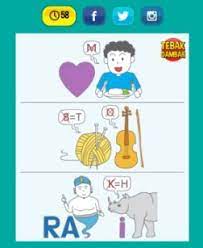 Kunci jawaban tebak gambar level 19 dan 20. Kunci Jawaban Tebak Gambar Level 19 Terlengkap Gambar 1 20