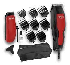 Evaluat la 5.00 stele din 5. Aparat De Tuns Wahl Homeprocombo 100 8 Accesorii Lame Otel Autoascutire Rosu Negru