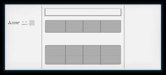 Mitsubishi electric's wall unit air conditioners and heaters offer a full range of features specially designed for energy efficiency. Recessed And Suspended Ceiling Cassettes Mitsubishi Electric