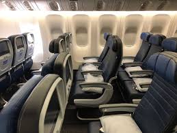 This meant that airlines had a greater scope in how they could develop their interiors to improve the customer in economy, japan airlines topped the recent skytrax awards for world's best economy class. United Airlines Aircraft Fleet Boeing 777 300er Standard Economy Class Cabin Seats Row Photos Airplane Interior United Airlines Boeing 777