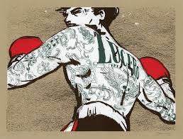 'long way back home' from the new album 'among the ghosts' out now: Rock Band Lucero Poster Communication Arts