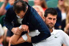 Jelena djokovic, novak's wife, lives her life for her spouse's career, just like many partners of novak djokovic initially refused to have his wife jelena cut his hair during the lockdown, but eventually. Novak Djokovic Is Out For The Season With An Injured Elbow The New York Times