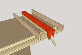 Homemade Table Saw Fence System Bengkel Tukang Kayu Kayu Meja