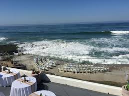 A Different Layout For Ceremony That Could Be Done San Diego Wedding Venues Wedding Tent Cliff Wedding