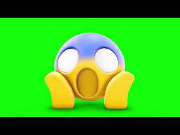 For shocked or surprised japanese emoticons you mainly want to use an open mouth such as a □ or д. Scared Emoji 2 Efecct Green Screen Youtube